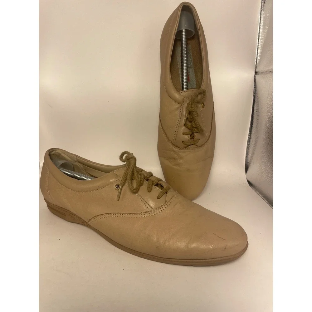 Easy Spirit Anti-Gravity Motion Leather Oxfords Classic Womens Shoes Size 7.5